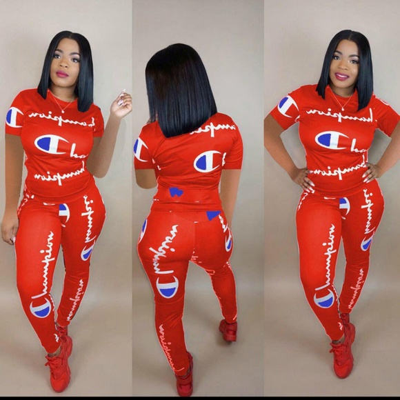 champion leggings and shirt